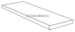 Casalgrande Padana Marmoker Breccia Аrgento Angolare (assemblato) Naturale Ступень 118х33 см