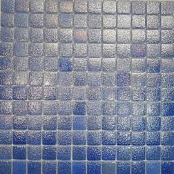 Gidrostroy Стеклянная мозаика NL-001 Синяя Глянцевая 2,5x2,5 31,7x31,7 см