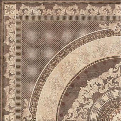 Saloni Ceramica Reale Esq. Academia Beige Декор напольный угловой 43x43
