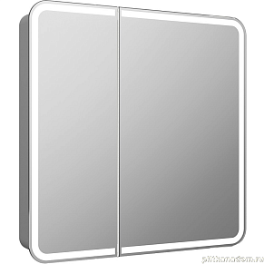 Зеркало-шкаф Континент Elliott 800х800 с подсветкой МВК014