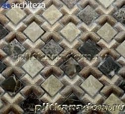 Architeza Pantheon PAN_ CL_02 Стеклянная мозаика 30х30 разноформатная см