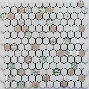 Bonaparte Керамическая мозаика (соты) Deluxe 30,5х30,2