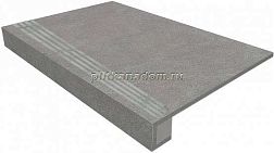 Estima Terra TE02 Grey Серая Неполированная + Подступенок (14,5x120) Ступень 33х120 см