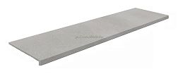 Ceramica Mayor Stromboli Silver Peldano Recto Out Серая Матовая Ступень 33х120 см