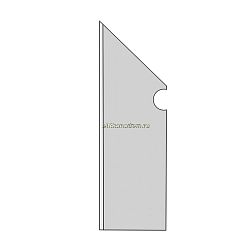 Fap Ceramiche Milano & Floor Grigio Battiscopa Sagomato SX Satin Плинтус 7,2x30 см