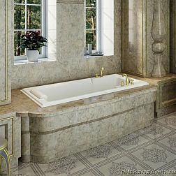 Fra Grande Руссильон Акриловая ванна 180х90, исполнение хром