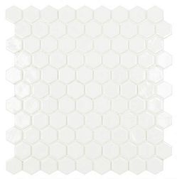 Vidrepur Hexagon Мозаика Hex Colors № 100 (на сетке) 30,7х31,7