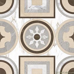 Kerranova Marble Trend Calacatta K-1001-LR-d02-cut Панно 60х60 см