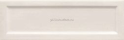 Equipe Island Frame White Глазурованная Настенная плитка 20x6,5 см