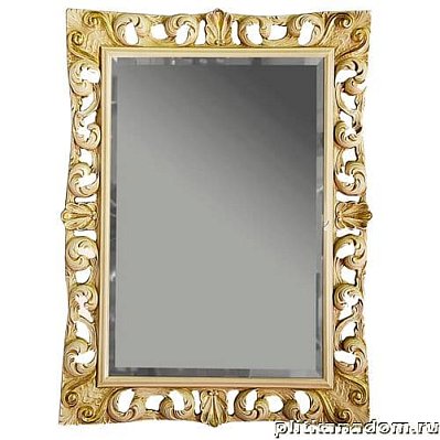 Tiffany World TW03539avorio-oro Зеркало в раме 87х116, слоновая кость-золото