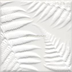 Kerama Marazzi Агдаль Декор 3 белый матовый структура 15x15 см