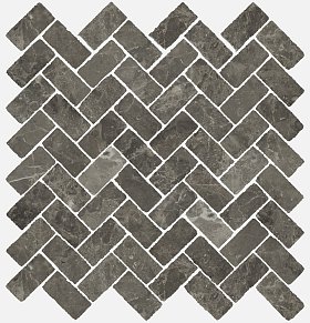Italon Room Floor Project R.S. Grey Mosaico Cross Cerato Мозаика 31,5х29,7 см