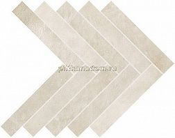 Atlas Concorde Dwell Off-White Herringbone Декор 36,2x41,2 см