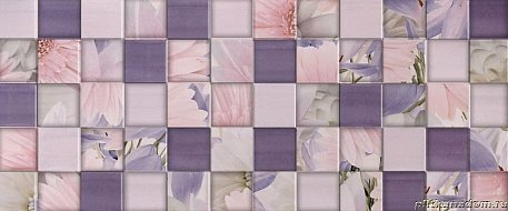 Gracia Ceramica Aquarelle Lilac Wall 03 Настенная плитка 25х60