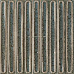 Kerama Marazzi Далия Декор чипсет бирюзовый тёмный глянцевый 20x20 см
