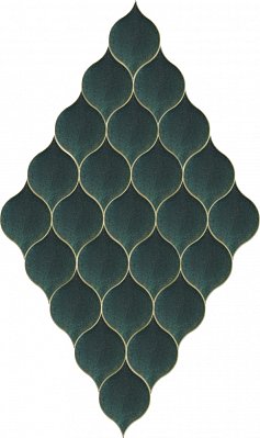 ПентаКерамика Лист 4 Настенная плитка ручной работы 14,8х9,3 см