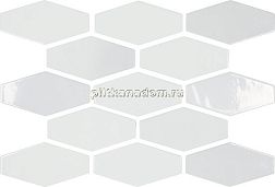 APE Ceramicas Harlequin White A035844 Керамическая плитка 10x20 см
