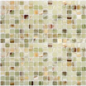Caramelle Pietrine 7 мм Onice Jade Verde Pol Мозаика 30,5х30,5х0,7 (1,5х1,5) см