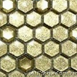 Caramelle Alchimia Aureo grani hexagon Мозаика 30х30х6 (2,3x1,3) см