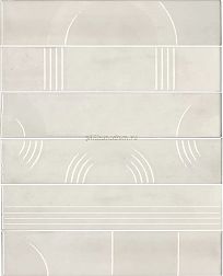 Kerama Marazzi Мажорель KMP3STA001RN6X Панно белый (из 6 частей 6х28,5) 36x28,5 см