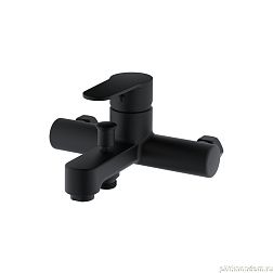 OneLife P07-100b полимерный смеситель для ванны/душа, черный