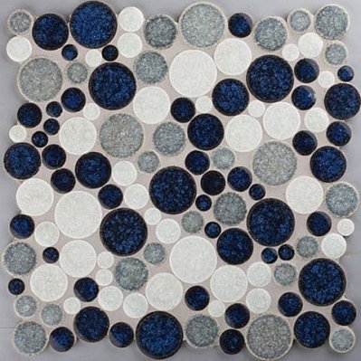 Colorker Edda MSC. Sphere Blue-White Мозаика 30x30