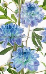 Cerrol Bellini Komplet-4 Azul Панно (из 4-х плиток) 80х50 см