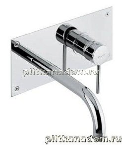 Emmevi Rubinetterie Piper 45053 Смеситель для раковины настенный (хром)
