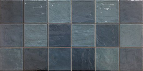Valentia Borgia Lucrezia Синяя Глянцевая Настенная плитка 30x60 (10x10)
