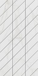 Ametis Supreme Gold Фальшмозаика SM02 Corner Белый Полированный Декор Правый 29,8x59,8 см