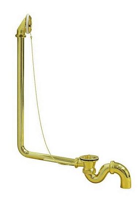 Эстет Wirquin ФР-00000819 Слив-перелив для ванны Wirquin золото