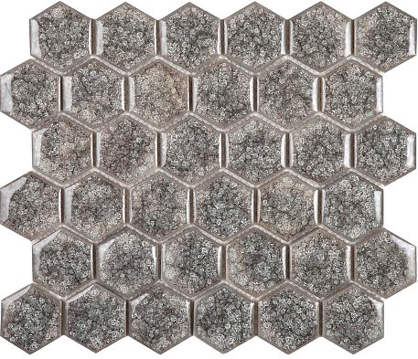 Imagine Mosaic Мозаика из керамики Esagono Griggio 24,5х28,5 (4,4х5) см