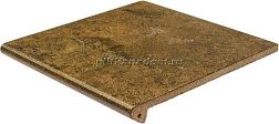 Exagres Metalica Peldano Fiorentino Mustard Ступень фронтальная 33х33 см