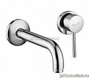 Emmevi Rubinetterie Piper 45055 Смеситель для раковины настенный (хром)
