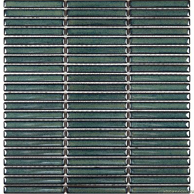 Imagine Mosaic KST3-7R Зеленая Глянцевая Мозаика из керамики 28,4х29,5 см
