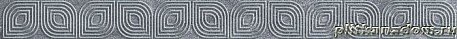 Lasselsberger-Ceramics Кампанилья 1504-0154 Бордюр серый 3,5х40 см