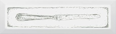Керама Марацци NT\A25\9001 | Декор Knife зелёный 8,5х28,5х9,2 см
