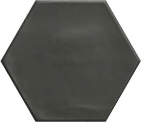 Ribesalbes Geometry Hex Black Matt Черный Матовый Керамогранит 15х17,3 см