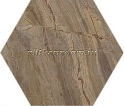 Casalgrande Padana Marmoker Birimbau Esagono Lucido Декор 51,9х30 см