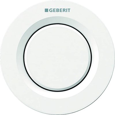 Geberit Тип 01 116.040.11.1 Пневмоклавиша смыва дистанционная, одинарный смыв, Белый «Alpine»