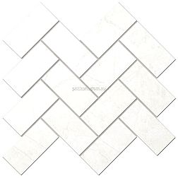 Ametis Marmulla Ivory MA00 Cross Бежевая Полированная Мозаика 27,9x31,5 см