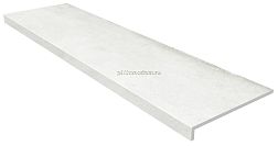 Gres de Aragon Urban Anti-Slip Blanco Smooth Ступень фронтальная 33x120 см