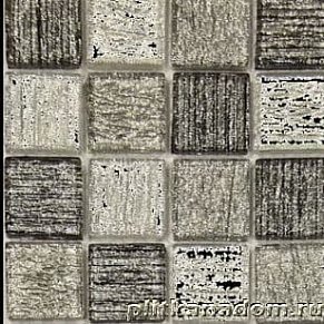 Caramelle Silk Way Black Tissue Мозаика 29,8х29,8x0,4 (2,3х2,3) см