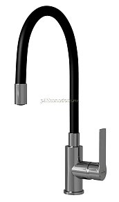 Mixline Kitchen Line 553221 Смеситель для кухни, гибкий излив черный