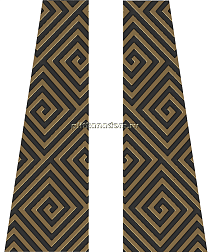 Jet Mosaic Triple Paradox BIT Декор-вставка (компл. 2шт.) 9,8х3,3 см