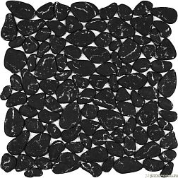 Imagine Mosaic AGPBL-Black Черная Глянцевая Мозаика из стекла28,5х28,5 см