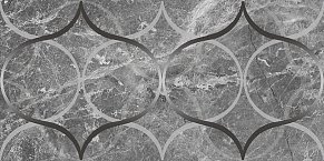 Laparet Crystal Resonanse Декор серый 30х60 см