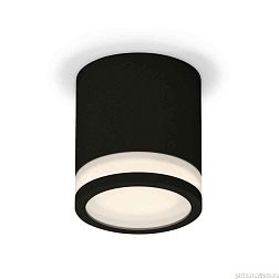 Комплект накладного светильника Ambrella light Techno Spot XS7402031 SBK/FR черный песок/белый матовый (C7402, N7121)
