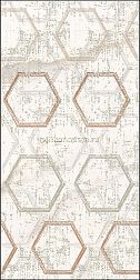 Azori Apulia Oro 589002003 Hexagone Декор 31,5х63 см