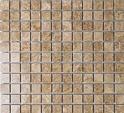 Chakmaks Mosaic Anatolian Stone 23х23 Emperador Light Мозаика 30,5х30,5 (2,3х2,3) см